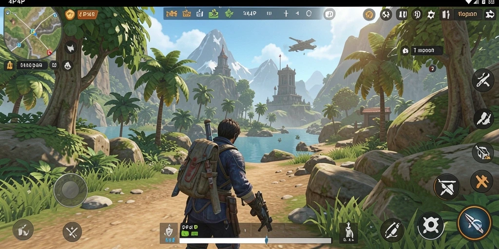Tampilan gameplay yang memukau dalam dunia Open World.