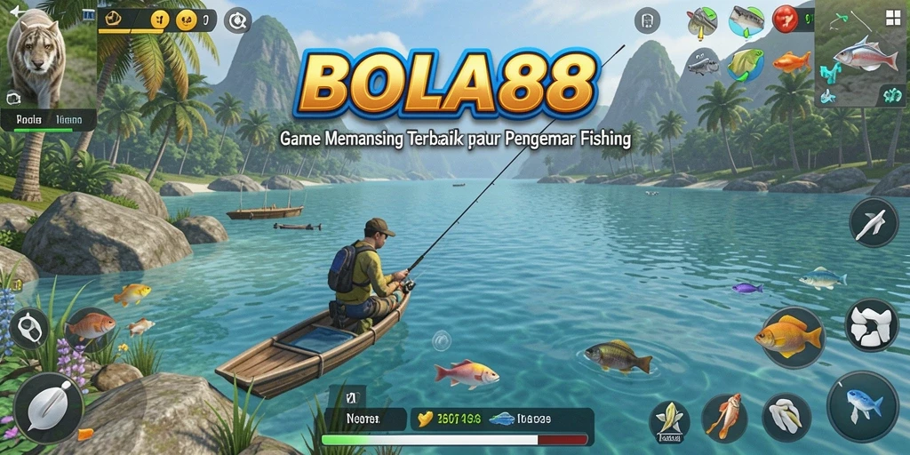 Gameplay menarik BOLA88 dengan pengalaman memancing seru.