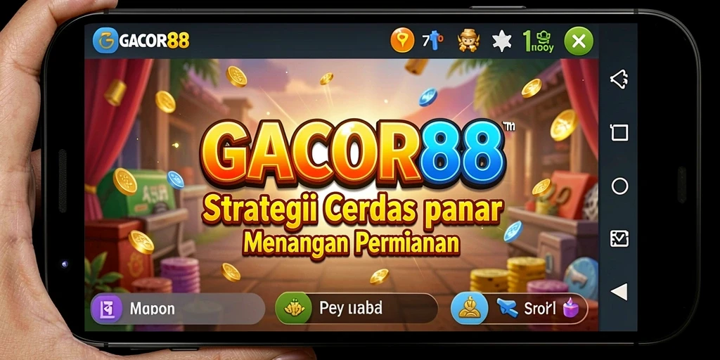 Tampilan menarik dari gameplay strategi GACOR88.