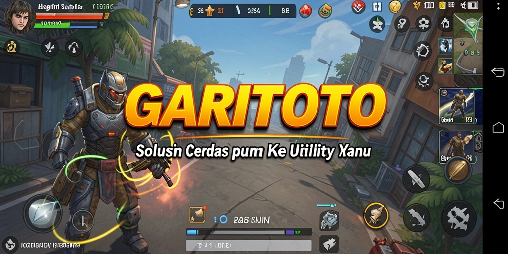 Tampilan antarmuka aplikasi GARITOTO yang efektif dan efisien.