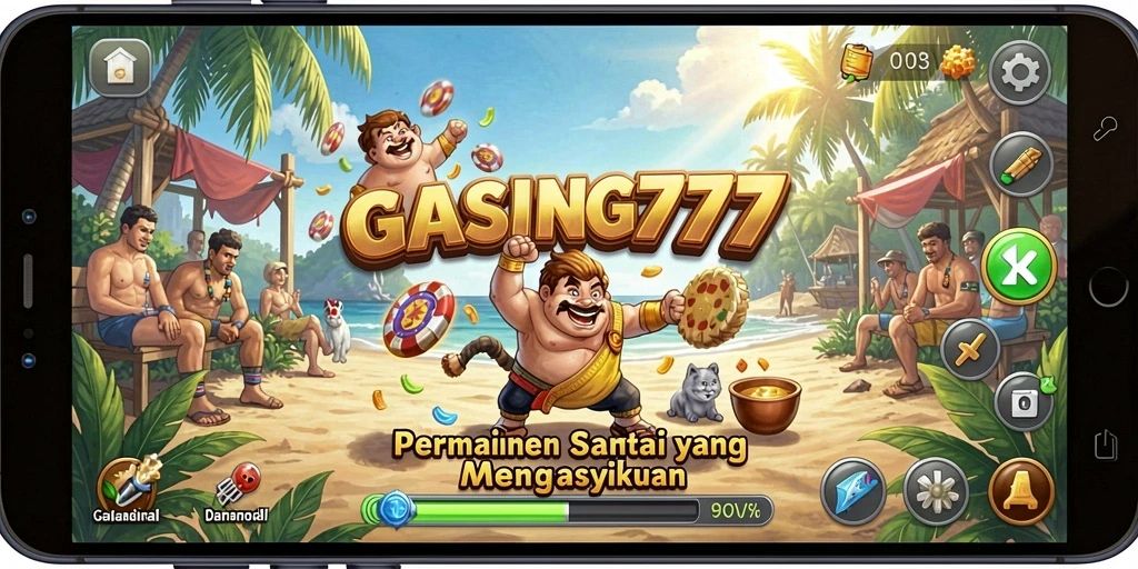 Tampak seru dan mengasyikkan saat bermain GASING777.