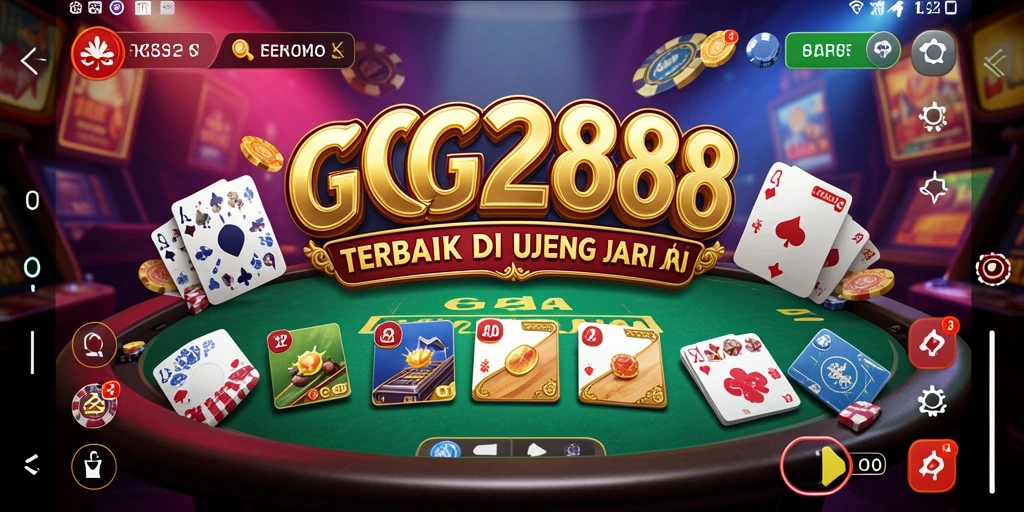 Tangkapan layar menunjukkan gameplay mendebarkan dari GG288 kasino.