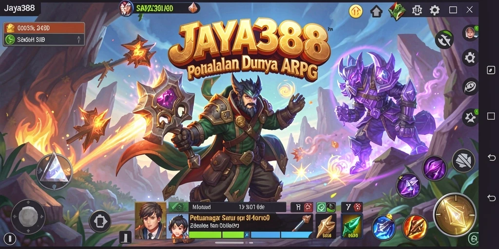Tampilan gameplay JAYA388 yang menegangkan dan penuh aksi.
