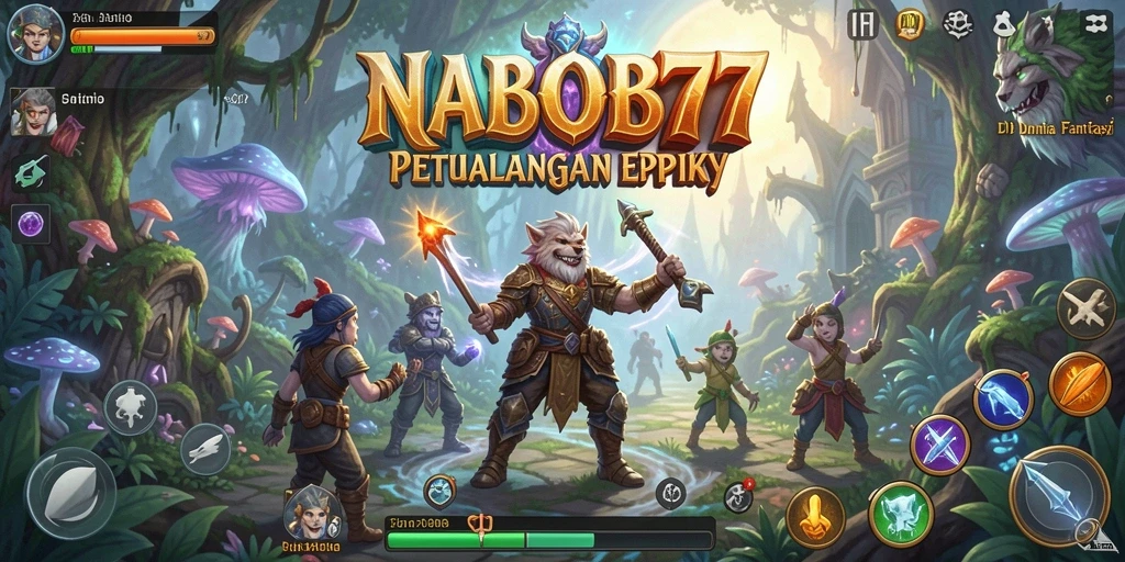 Tampilan gameplay mendebarkan dari NABOB77 yang penuh petualangan.