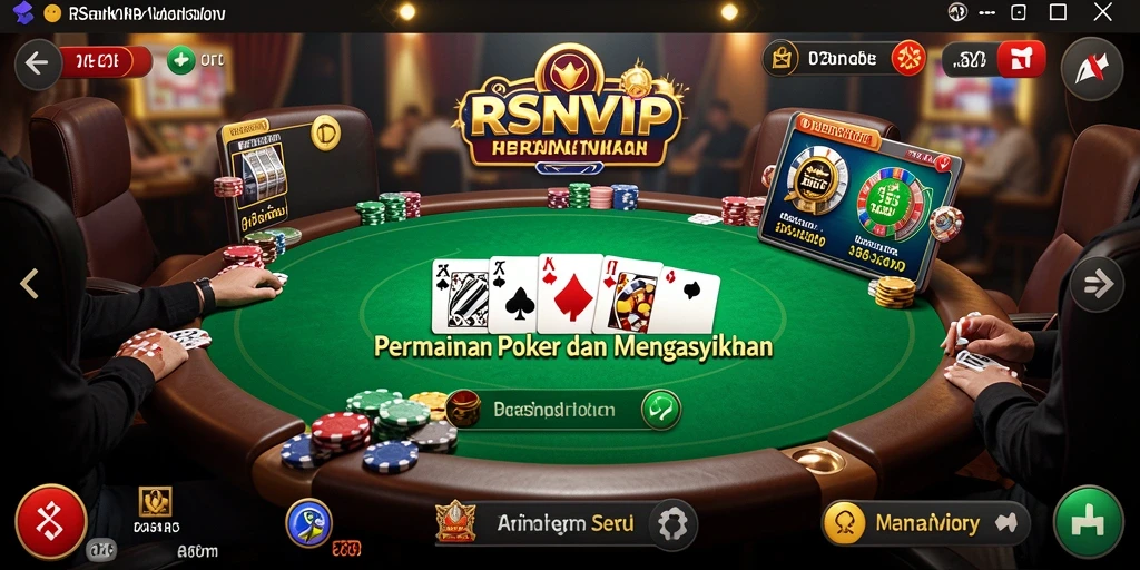 Tampilan gameplay utama RSNVIP yang menarik dan realistis.