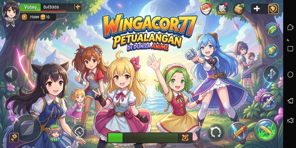 Tampilan gameplay yang memukau dan penuh warna dari WINGACOR77.