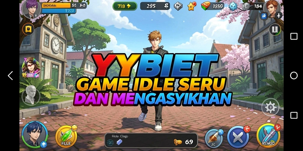 Tampilan gameplay YYBET yang menampilkan keseruan permainan Idle.