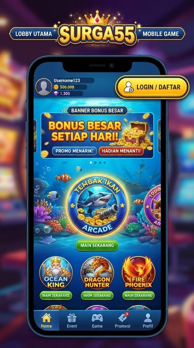 Proses pencarian aplikasi di surga55 yang mudah dan cepat.